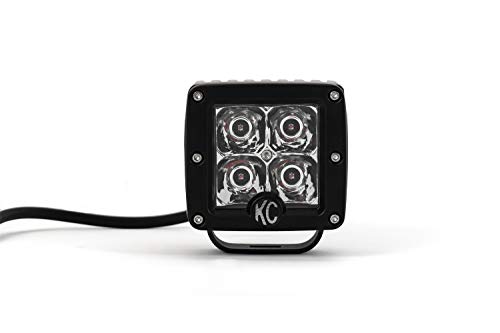 KC HiLiTES 1315 C3 Amber 3" 12W LED Spot Light System