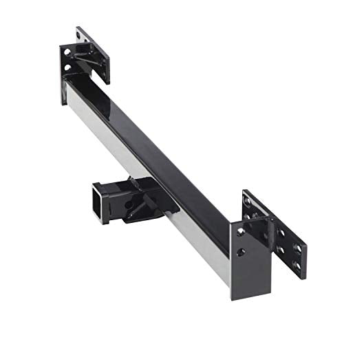 Smittybilt Hitch for Tubular Bumpers (Black) - JH44