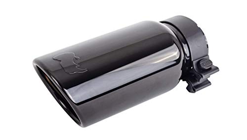 Go Rhino! 10"" black Chrome Stainless Steel Exhaust Tip -2.75"" ID, 4"" OD" (GRT234410BC)