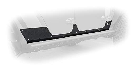 DV8 Offroad | SRGL-05 | Armored Rocker Panel for 2020-22 Gladiator JT | Steel Construction | Additional Protection for Cab | Body Mounted | Drilling Required | Black Finish