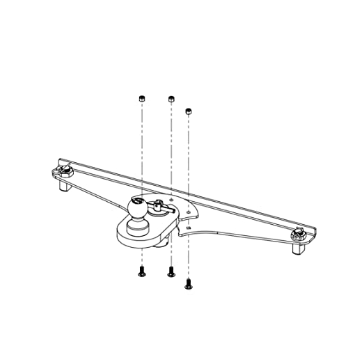 GEN-Y GH-21001 GoosePuck 5" Offset Gooseneck Ball for OEM Puck Mount System fits Ford 2017 to Current - 25,000 Towing Capacity