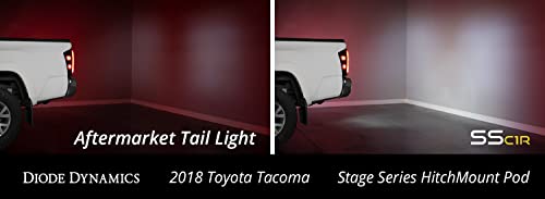 Diode Dynamics HitchMount Reverse Light Kit compatible with Toyota Tacoma 2016-2023, C1R + Brake