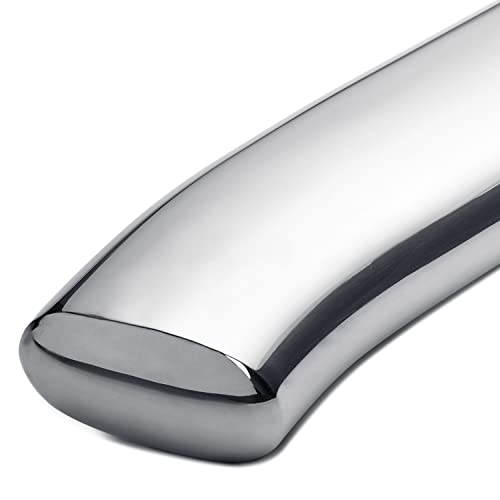 Steelcraft 404509P 5 in. Premium Oval Side Bar Polished Stainless Steel 5 in. Premium Oval Side Bar