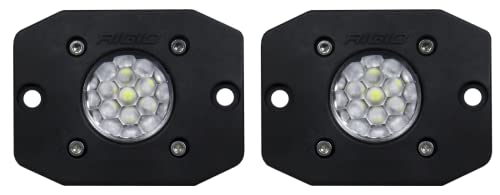 Rigid Industries 20641 Ignite Backup Kit Black Flood Flush Mount: Mounting Accessories For Offroad Use