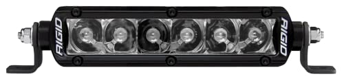 Rigid Industries SR-Series PRO LED Light, Spot Optic, 6 Inch, Black Housing