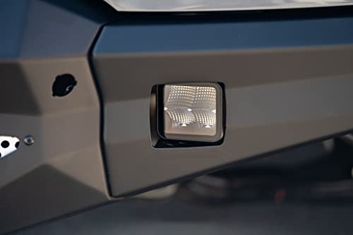 DV8 Offroad | LED Cube Light | 3" Cube Light | 4,800 Lumen from OSRAM LED's | Bezel-Less Housing w/Heat Fins | IP 68 Rated UV Resistant Lens | Flood Pattern | Elite Series BE3EW40W