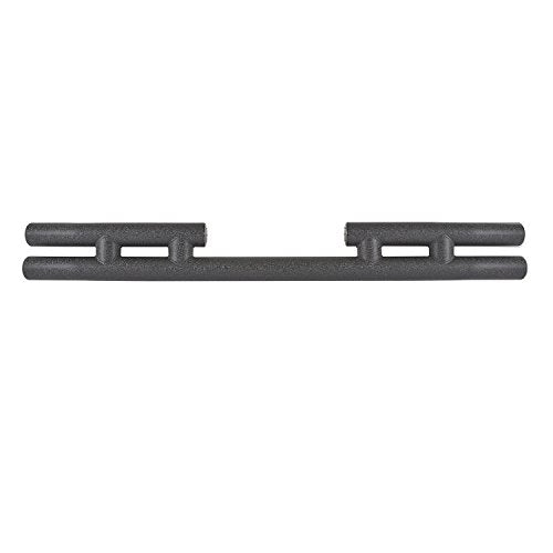 Smittybilt RB01-T Textured Black Rear Tube Bumper for Jeep YJ/TJ/LJ, (Box 1 of 2)