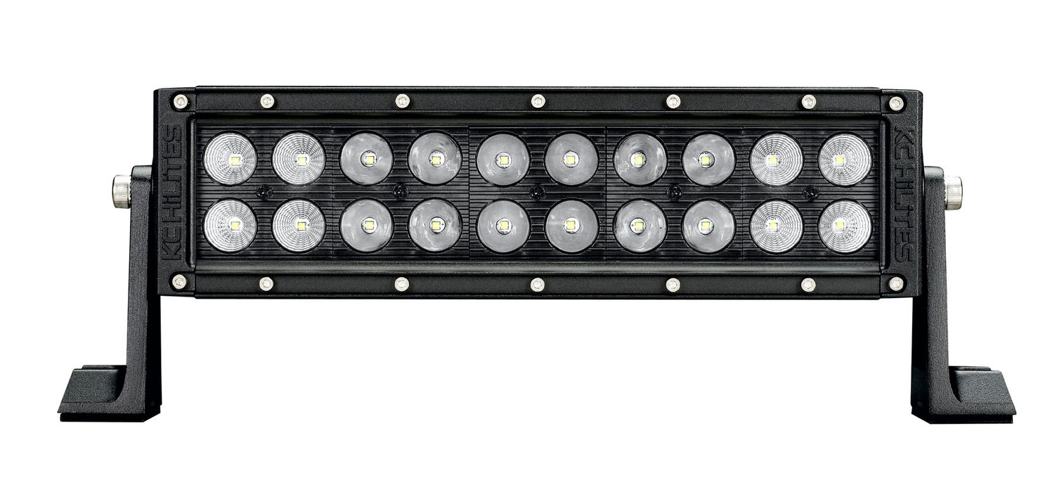 KC HiLiTES 334 | 10 in C-Series C10 LED - Light Bar System - 60W Combo Spot / Spread Beam