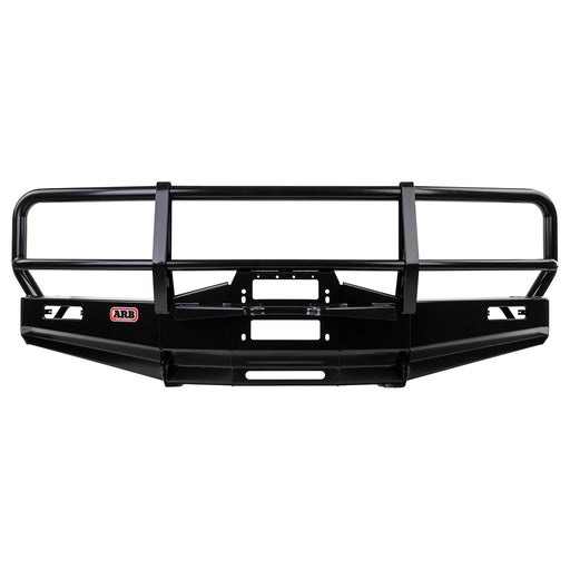 ARB 3411050 Toyota Land Cruiser 1990-1997 Front Bumper 80 Series Winch Ready with Grille Guard, Black Finish - BetterBumper.com