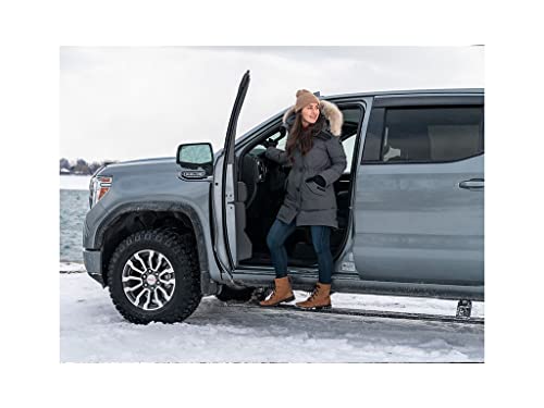 AMP Research 75154-01A-B PowerStep Electric Running Boards for 2014-2018 Silverado & Sierra 1500, 2015-2019 Silverado & Sierra 2500/3500 with Extended and Crew Cabs (Excludes Diesel) , Black