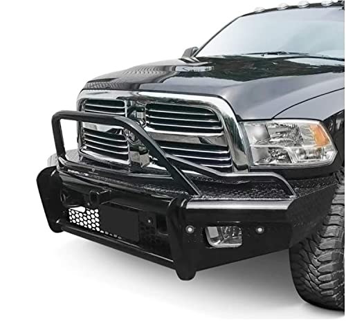 Ranch Hand BTD101BLRS - Legend Bullnose Series Full Width Black Front Hd Bumper with Pre-Runner Guard