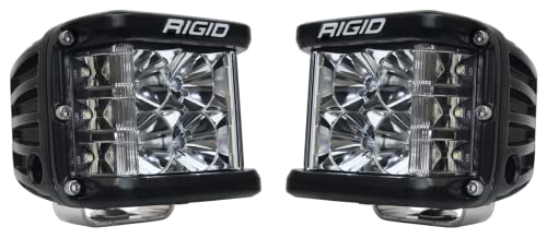 Rigid Industries - D-SS Pro, Flood, Black Housing (Pair) For Auto And ATV