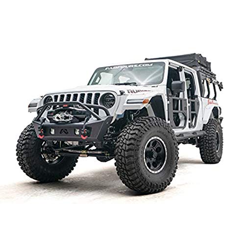 Fab FoursJL18-B4752-1 Front Bumper, Winch Ready w/ Pre-runner for Jeep Wrangler JL/JT