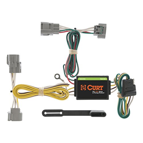 CURT Class 3 Trailer Hitch Bundle with Wiring for 2005-2015 Toyota Tacoma - 13323 & 55513