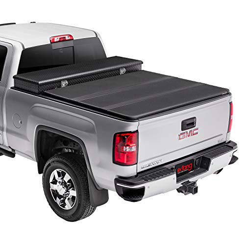 extang Solid Fold 2.0 Toolbox Hard Folding Truck Bed Tonneau Cover | 84653 | Fits 2020 - 2023 Chevy/GMC Silverado/Sierra, 2020 2500/3500HD (w/o factory side storage boxes) 6' 10" Bed (82.2")