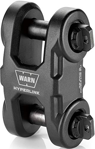 WARN 100630 Epic Hyperlink Multi-Purpose Dual Pin Shackle, Black