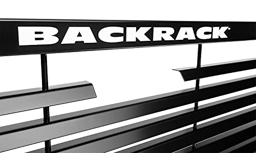 BackRack Louvered Rack Frame Only | Black, No Drill | 12800 | Fits 2017-2020 Ford F-250/F-350/F-450 Super Duty; 2002-2023 Dodge RAM 1500; 2002-2023 Dodge RAM 2500/3500 & Others