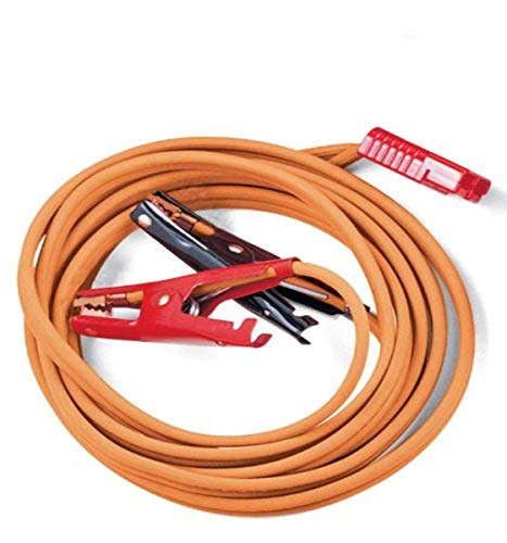 WARN 26771 Winch Accessory: Quick Connect Booster Power Cable with Connector Clamps, 16' Length
