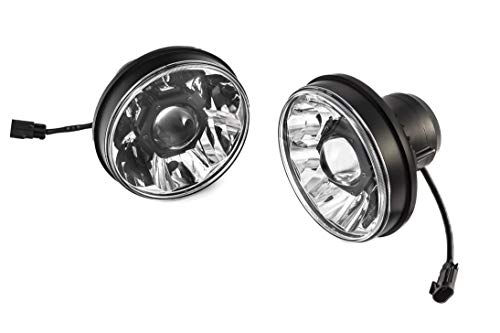 KC HiLiTES 42341 Gravity LED Pro 7" DOT Headlight, Jeep JK 07-18 - Pair Pack System