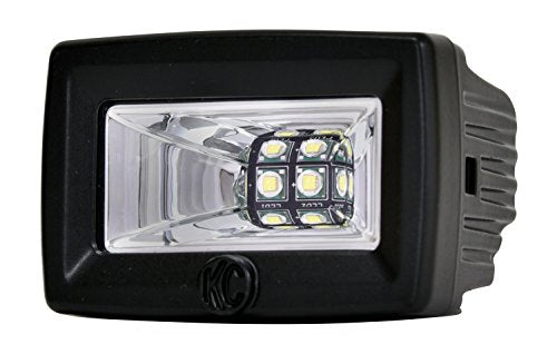 KC HiLiTES 328 2" C-Series C2 LED - 2-Light System - 20W Flood Beam