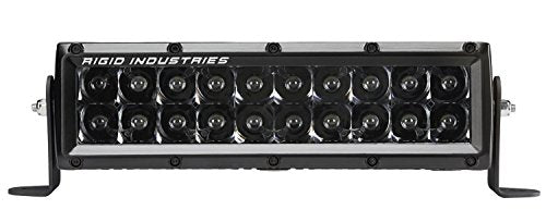 Rigid Industries 110213BLK E-Series PRO | 10" Spot Midnight Edition LED Light Bar, 110213BLK