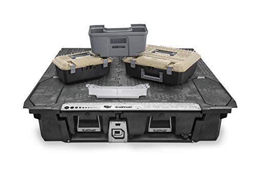 DECKED Truck Bed Storage System Includes System Accessories | Compatible with Jeep Gladiator (2020-current) 5' Bed Length