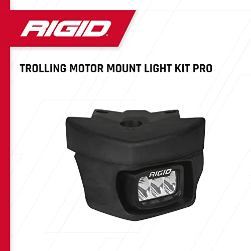 Rigid Industries 400033 Trolling Motor Mount Light Kit PRO with SR-M PRO LED Light