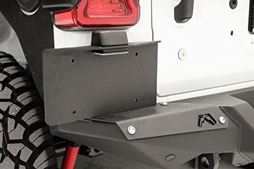 Fab Fours M4550-1 License Plate Bracket for 2018-2023 Jeep Wrangler JL