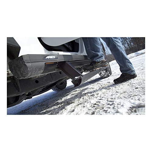 ARIES 3048321 ActionTrac 83-Inch Retractable Powered Running Boards, Select Ford F-150, F-250, F-350, F-450, F-550 Crew Cab