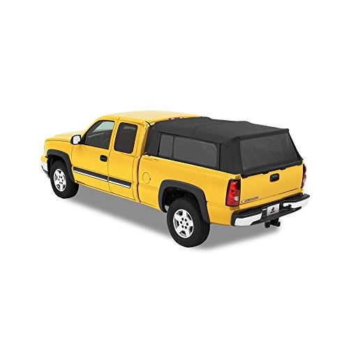 Bestop 7631035 Black Diamond Supertop for Truck - 5.5' Bed for 2004-2017 Chevy/GMC Silverado/Sierra 1500 Crew Cab