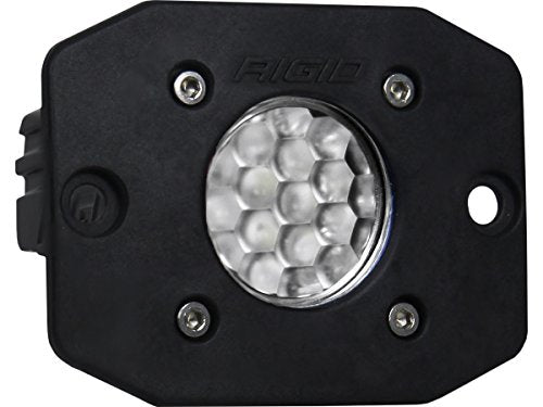 Rigid Industries 20631 Black Flush Mount (Ignite LED Diffused)