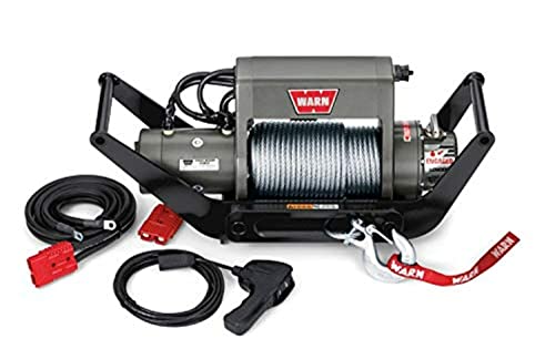 WARN 104183 XD9i Multi-Mount Portable Winch Kit with Steel Rope - 9,000 lb Capacity