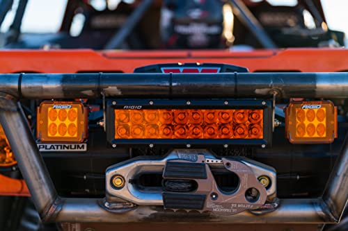 Rigid Industries 32189 | D-SS Amber-Cover Angle