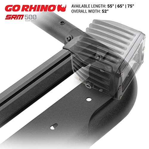 Go Rhino! 5935065T SRM500 Textured Black Universal Flat Rack - 65 Inch Length