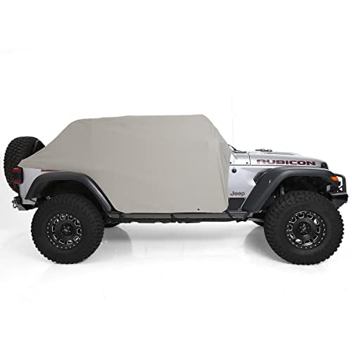 Smittybilt Water-Resistant Cab Cover with Door Flaps (Gray) - 1071