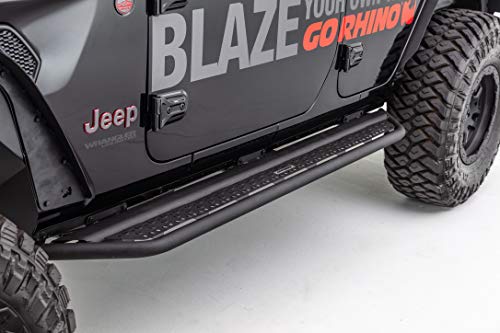 Go Rhino! D64506T Running Boards Fits Jeep Wrangler,Black