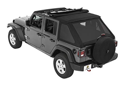 Bestop 5686335 Black Diamond All-New Trektop Soft Top 4-Door for the Jeep Wrangler JL