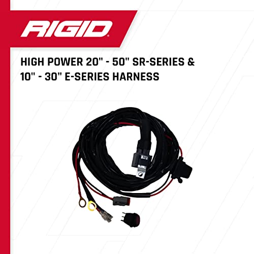 Rigid Industries 40193 HRNS High Power: LED Light Bar Wire Harness