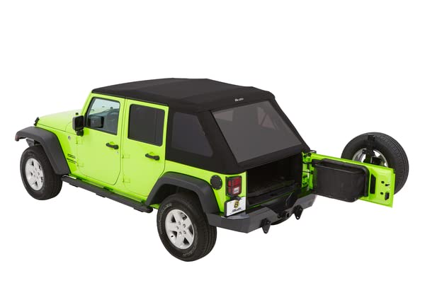 Bestop 54923-35 Black Diamond Trektop NX Glide Convertible Soft Top 4-Door