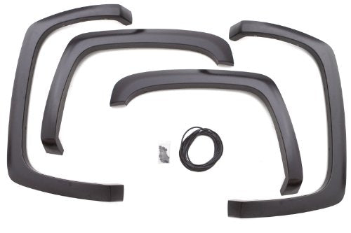 Lund SX109S SX-Sport Style Standard Fender Flare, 4 Piece, Black, Complete Set