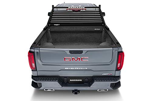 BackRack Louvered Rack Frame Only | Black, No Drill | 12800 | Fits 2017-2020 Ford F-250/F-350/F-450 Super Duty; 2002-2023 Dodge RAM 1500; 2002-2023 Dodge RAM 2500/3500 & Others