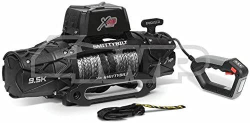 Smittybilt XRC GEN3 9.5K Comp Series Winch with Synthetic Cable - 98695