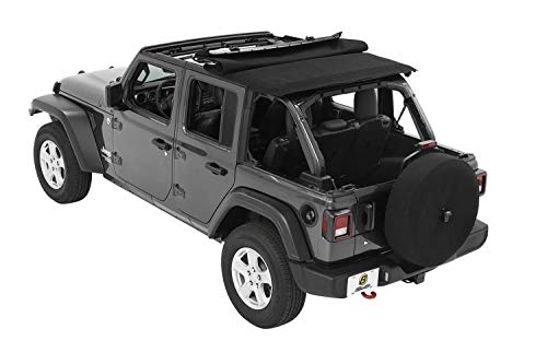 Bestop 5686335 Black Diamond All-New Trektop Soft Top 4-Door for the Jeep Wrangler JL
