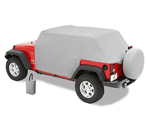 Bestop 8104009 Charcoal All Weather Trail Cover for 2007-2018 Wrangler 2-door