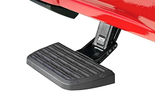 AMP Research 75410-01A BedStep2 Retractable Truck Bed Side Step for 2014-2018 Ram 3500 Dually with 8' Bed , Black