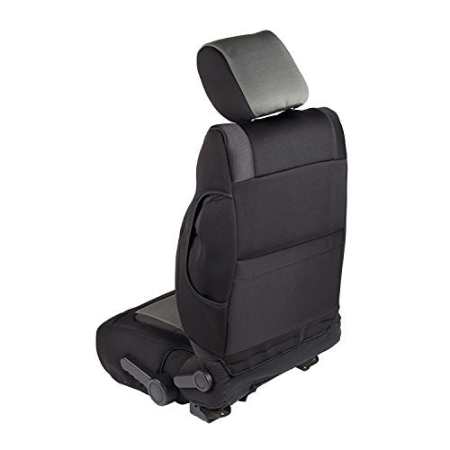 Smittybilt Neoprene Front and Rear Seat Cover Kit (Black/Gray) - 471422