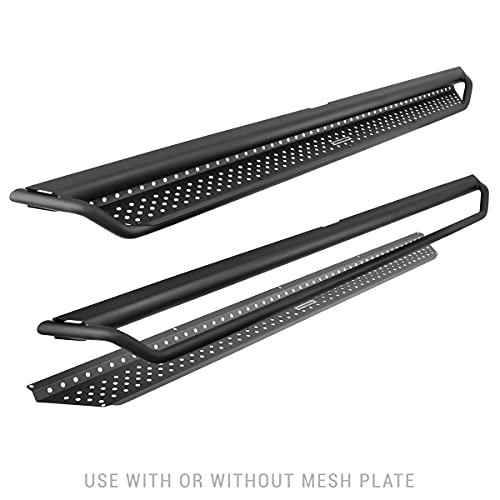 Go Rhino D14129T Dominator Extreme D1 SideSteps - Complete Kit: Sidestep + Brackets, Black