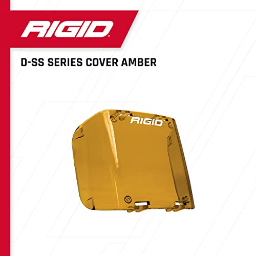 Rigid Industries 32183 | D-SS Series Light Cover, Amber: Automotive Headlight Protector