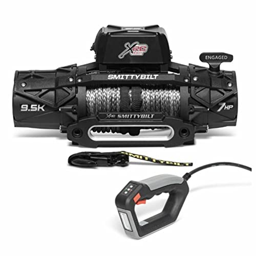 Smittybilt XRC GEN3 9.5K Comp Series Winch with Synthetic Cable - 98695