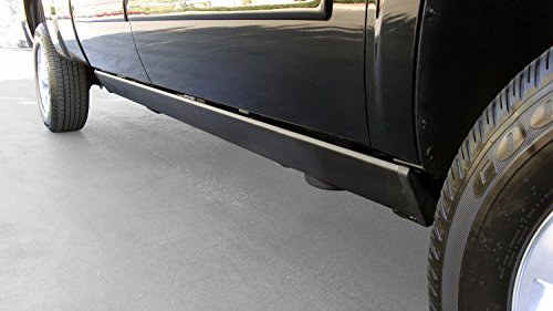 AMP Research 76147-01A PowerStep Electric Running Boards Plug N' Play System for 2015-2016 Silverado & Sierra 2500/3500 Diesel with Double & Crew Cabs,Black,Large